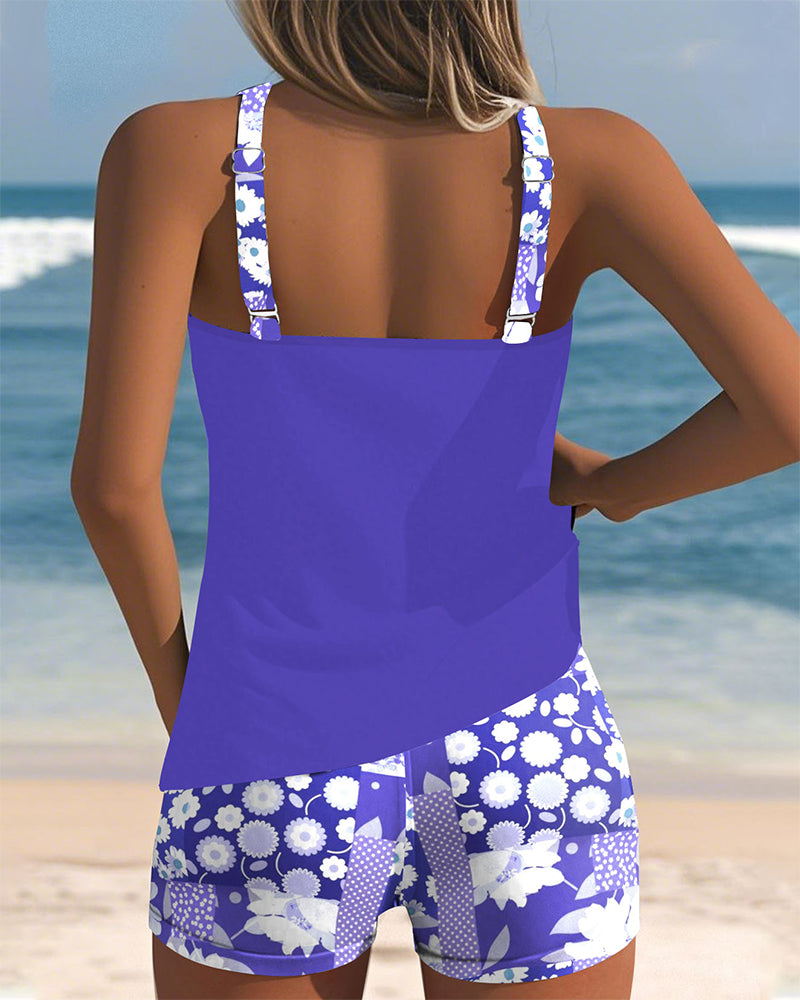 Sabrina | Two-Piece Swimsuit with Comfort Fit and Floral Beach Style