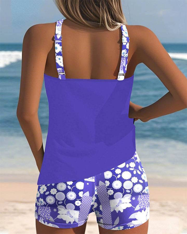 Sabrina | Two-Piece Swimsuit with Comfort Fit and Floral Beach Style
