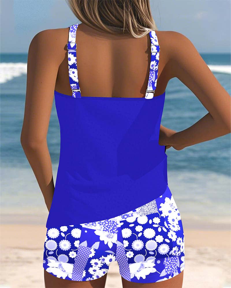 Sabrina | Two-Piece Swimsuit with Comfort Fit and Floral Beach Style