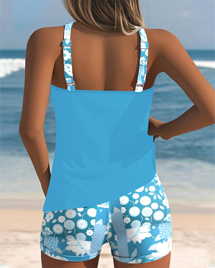 Sabrina | Two-Piece Swimsuit with Comfort Fit and Floral Beach Style