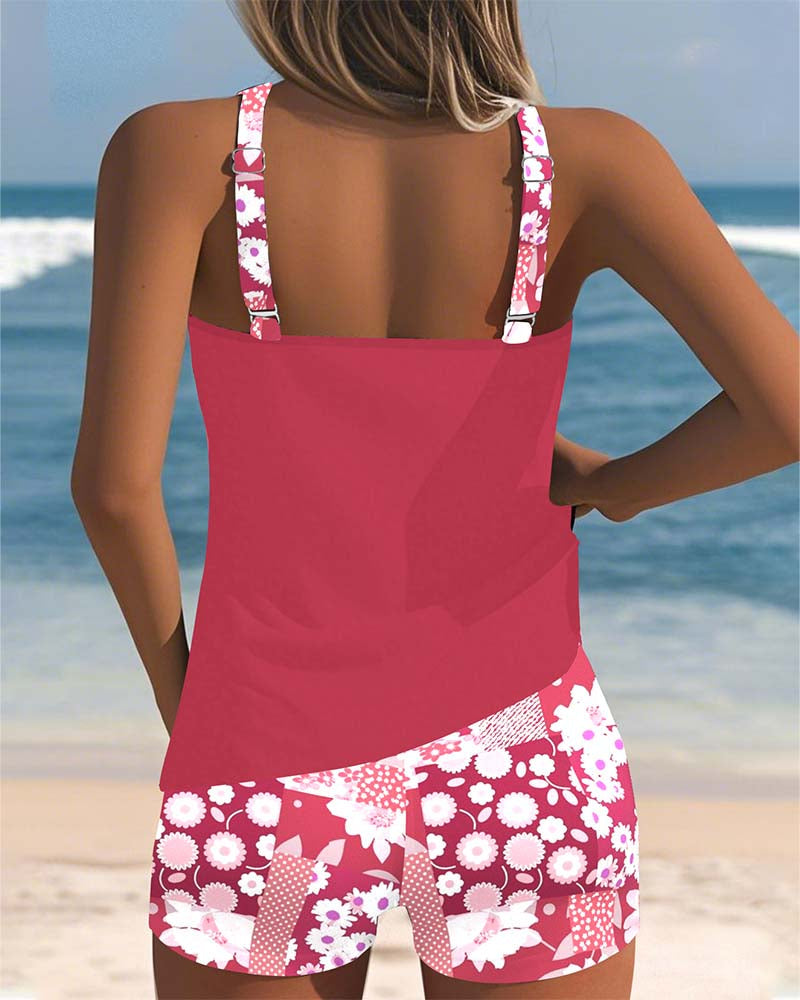 Sabrina | Two-Piece Swimsuit with Comfort Fit and Floral Beach Style