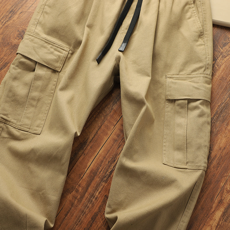 Straight Loose Wide-leg Pants
