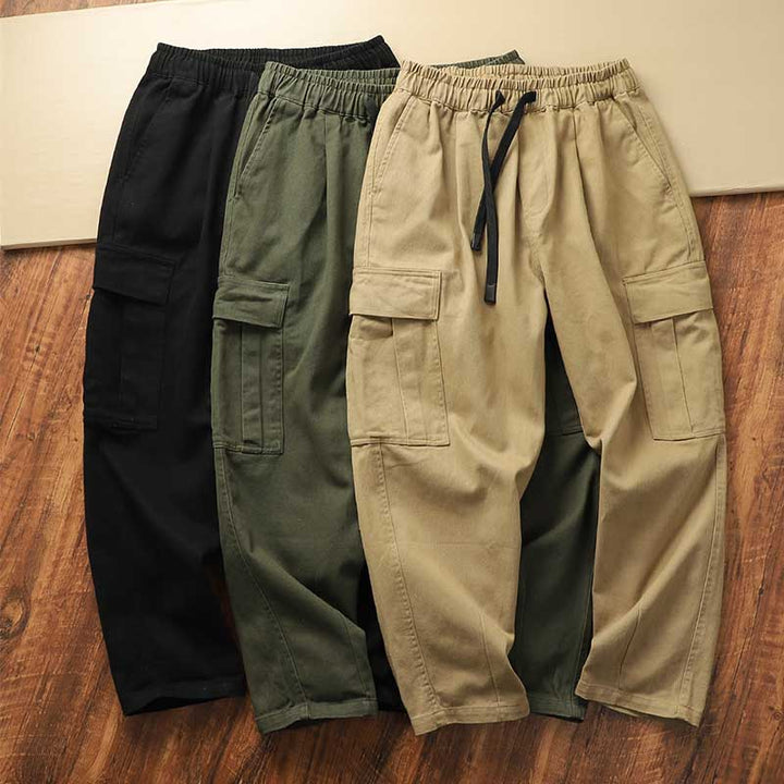 Straight Loose Wide-leg Pants