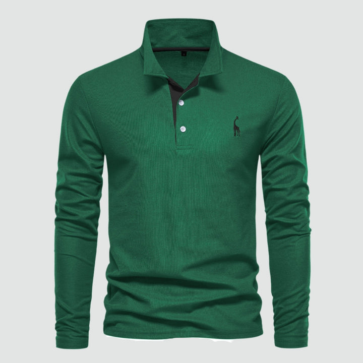 Reynan - Classic Long-Sleeve Polo Shirt