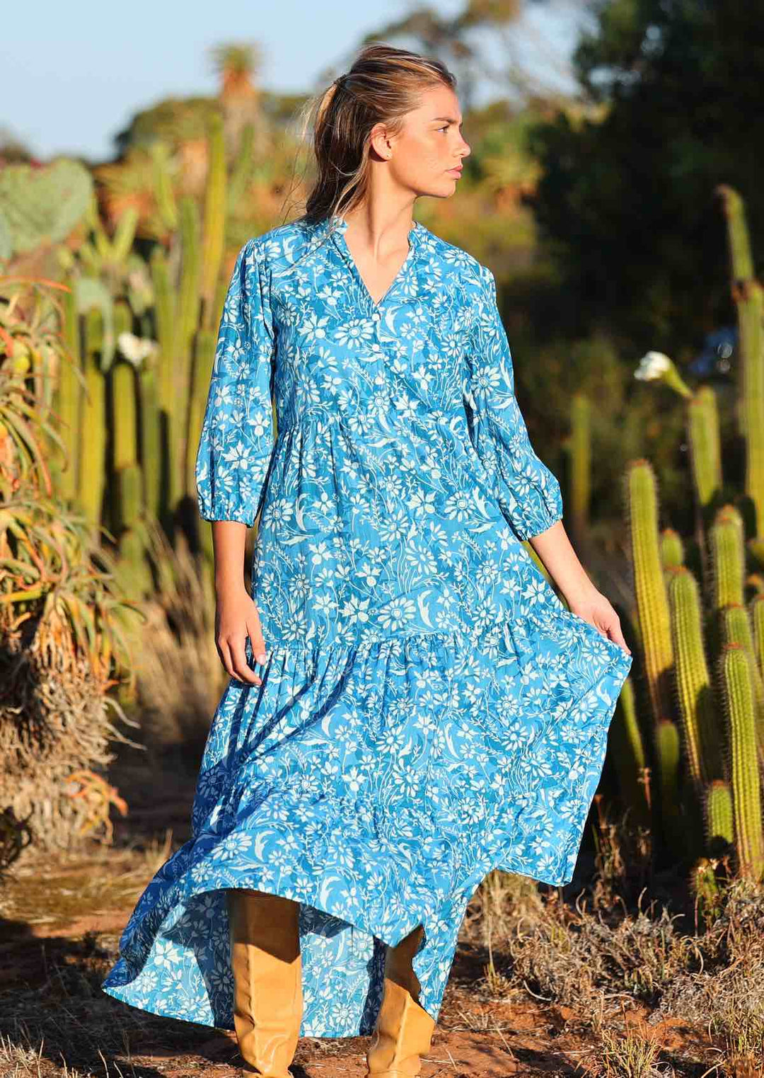 Drift Tiered Maxi Dress