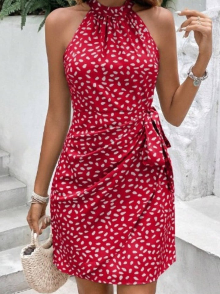 Women's Floral Printed Mini Dresses