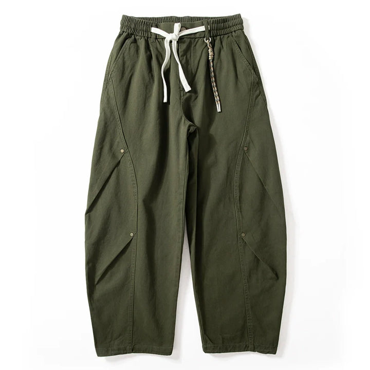 Machete Rivet Wide-leg Loose Casual Pants