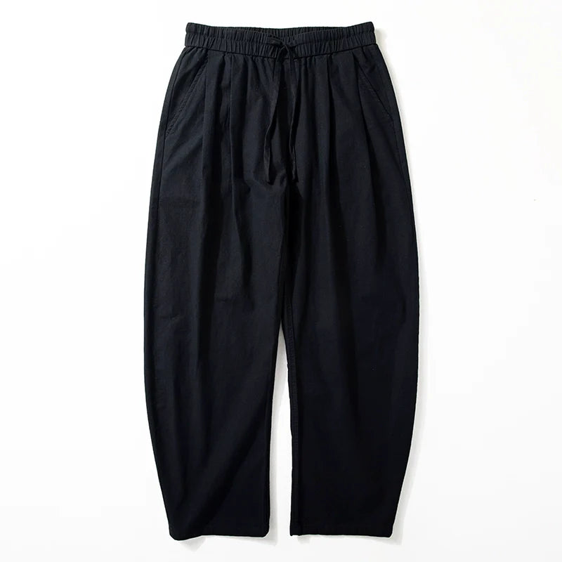 Scimitar Thin Drape Loose Casual Trousers