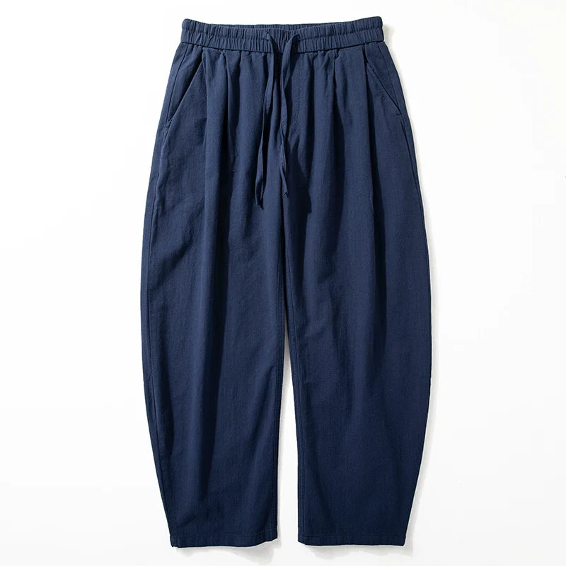 Scimitar Thin Drape Loose Casual Trousers