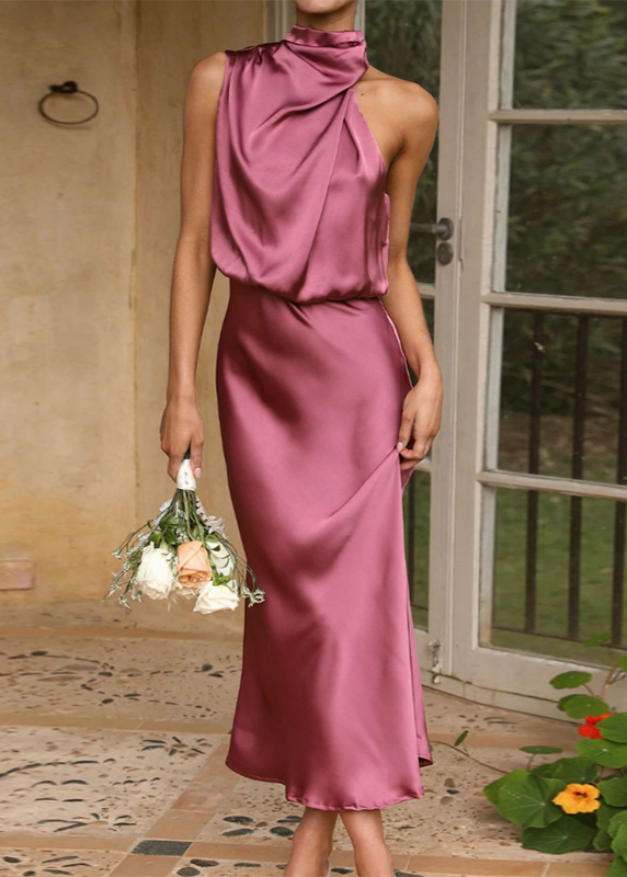 Juliana - Beautiful Luxury Satin Dress