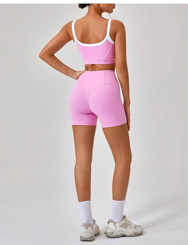 Yoga High Waist Butt Lift Push Up Tight Shorts