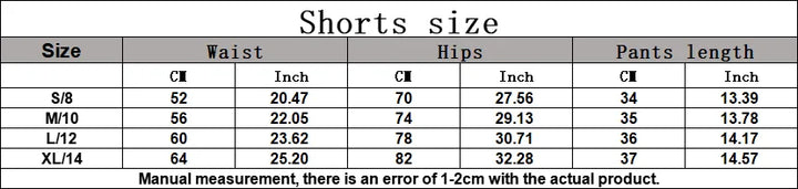 Tights High Yoga Sports Shorts