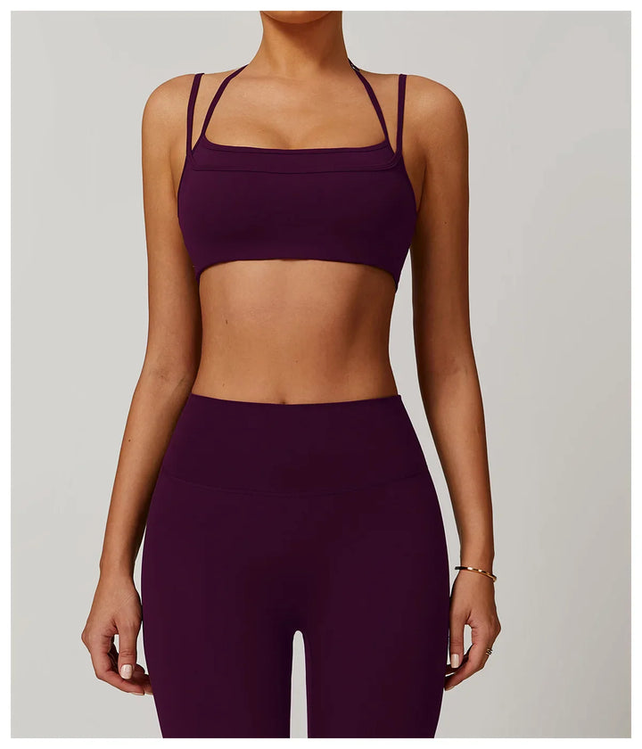 Halter High Support Impact Top Sports Bra