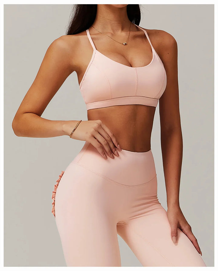 Breathable Anti-sweat Removable Padded Sport Bra