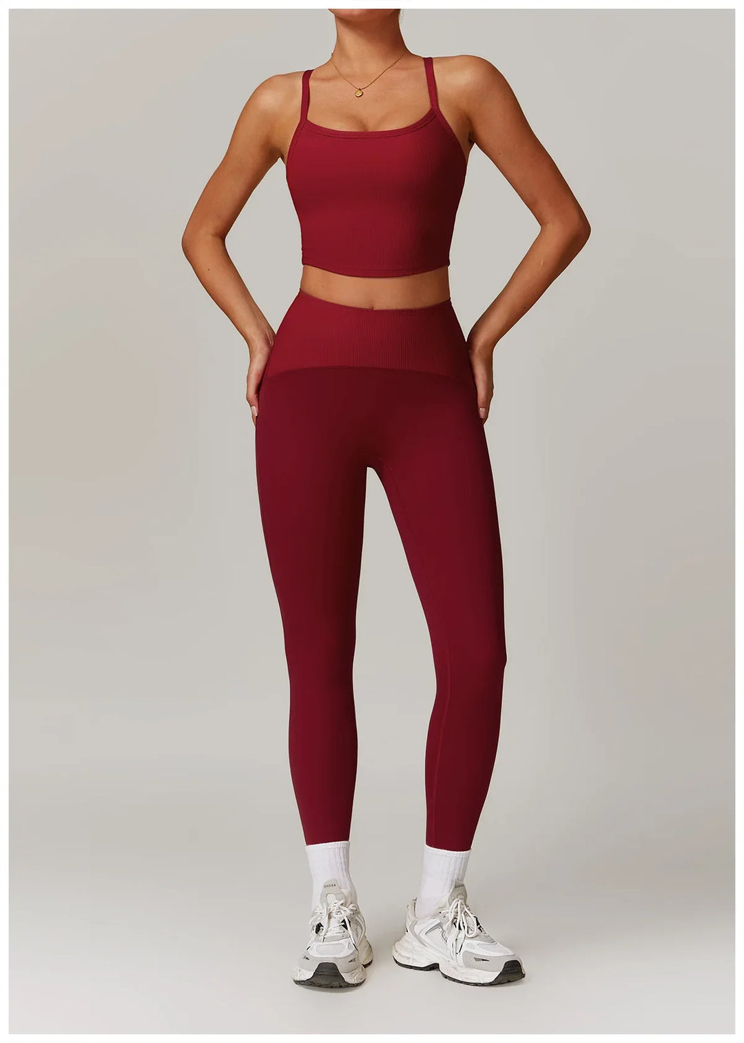 2 Pieces Gym Women's Clothes Set