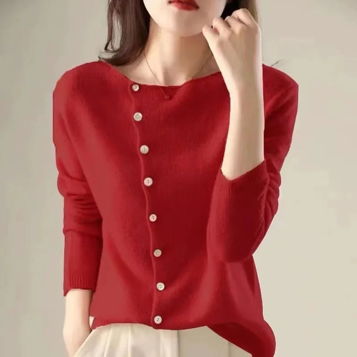 Marie | Knitted cardigan with elegant buttons
