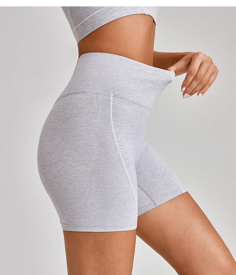 Yoga High Waist Butt Lift Push Up Tight Shorts