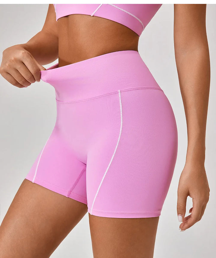 Yoga High Waist Butt Lift Push Up Tight Shorts