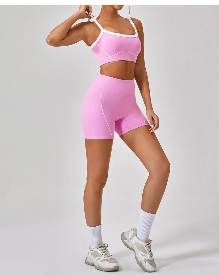 Yoga High Waist Butt Lift Push Up Tight Shorts