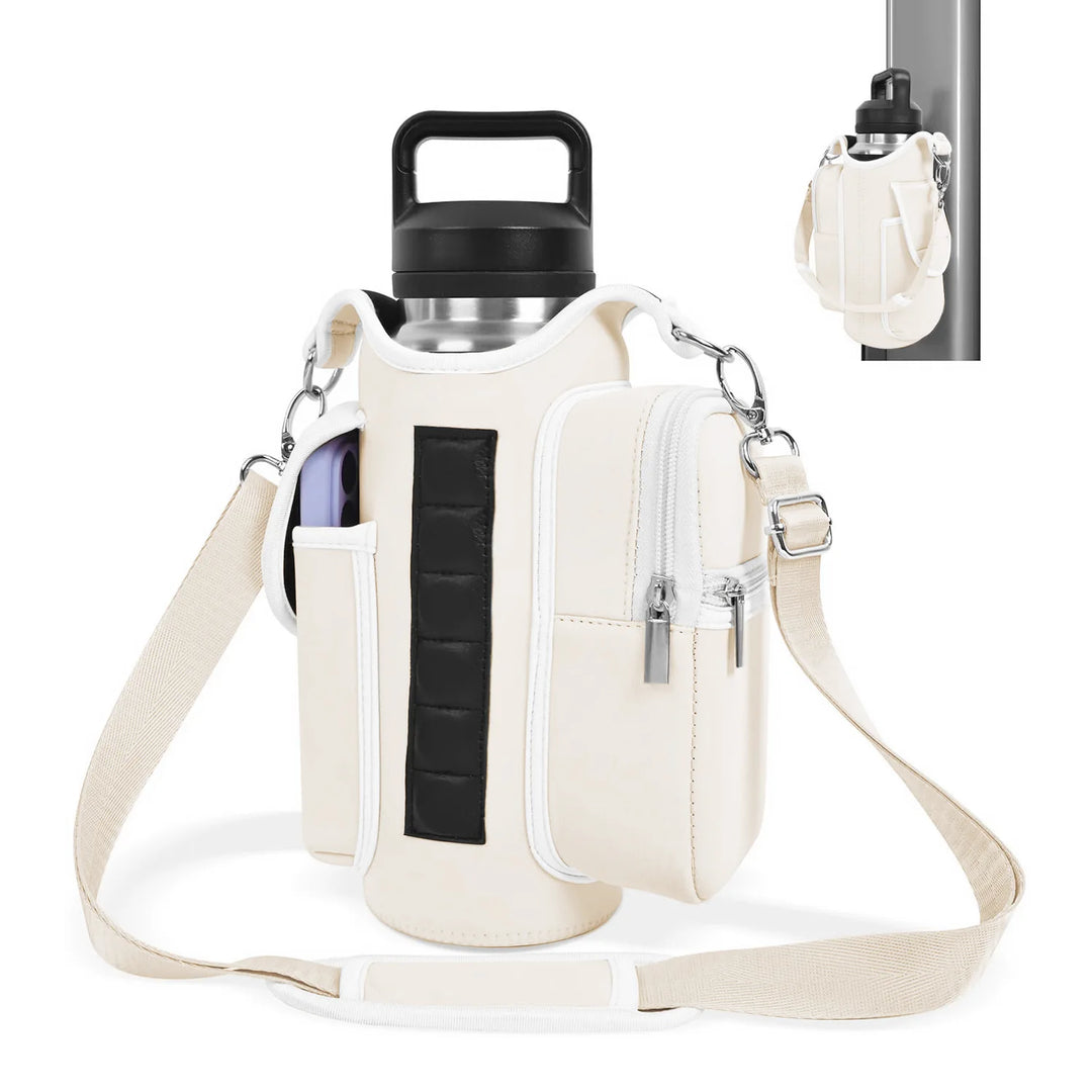 Magnetic Gym Bag Water Bottle Carrier Holder