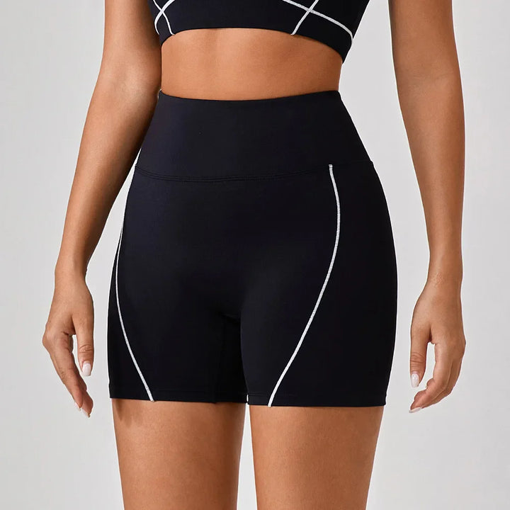 Yoga High Waist Butt Lift Push Up Tight Shorts