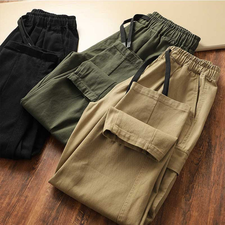 Straight Loose Wide-leg Pants