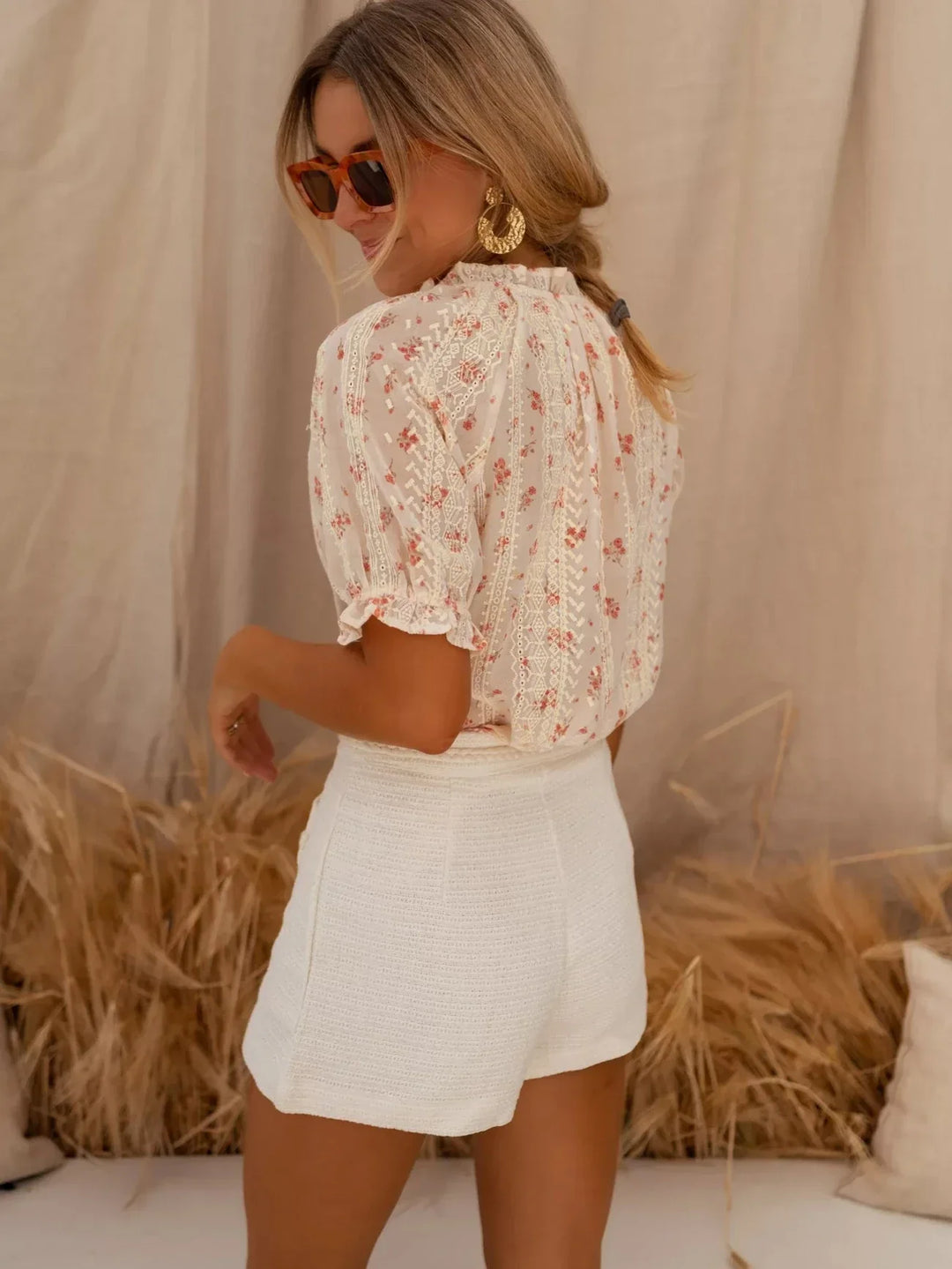 Elina™ — Floral Blouse with Summer Charm