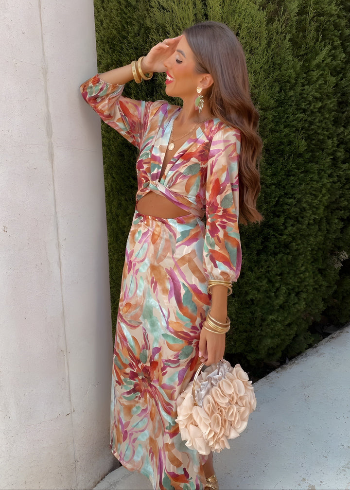 Romy - Elegant Floral Dress