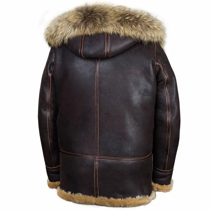 Men's B7 Flying Parka Shearling Leather Coat