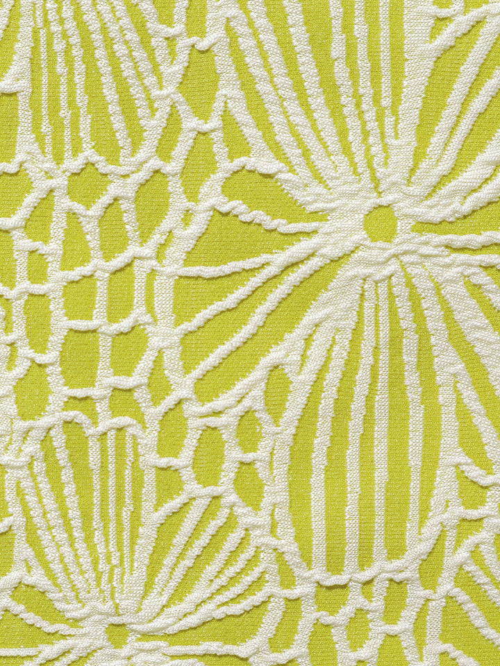 Floral Jacquard Tie Bikini Bottom