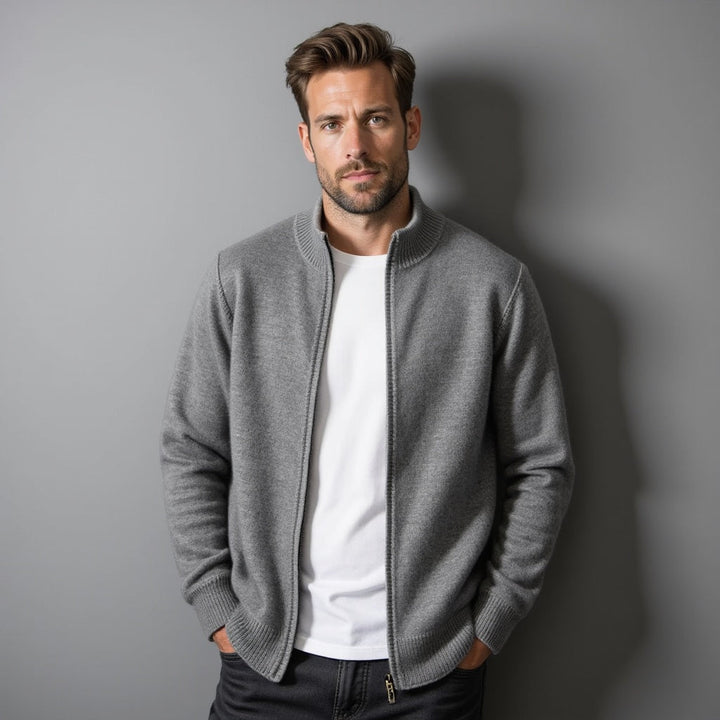 Everett - Pure Cashmere Zip