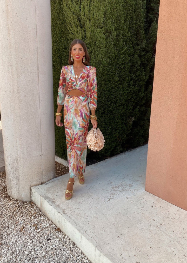 Romy - Elegant Floral Dress