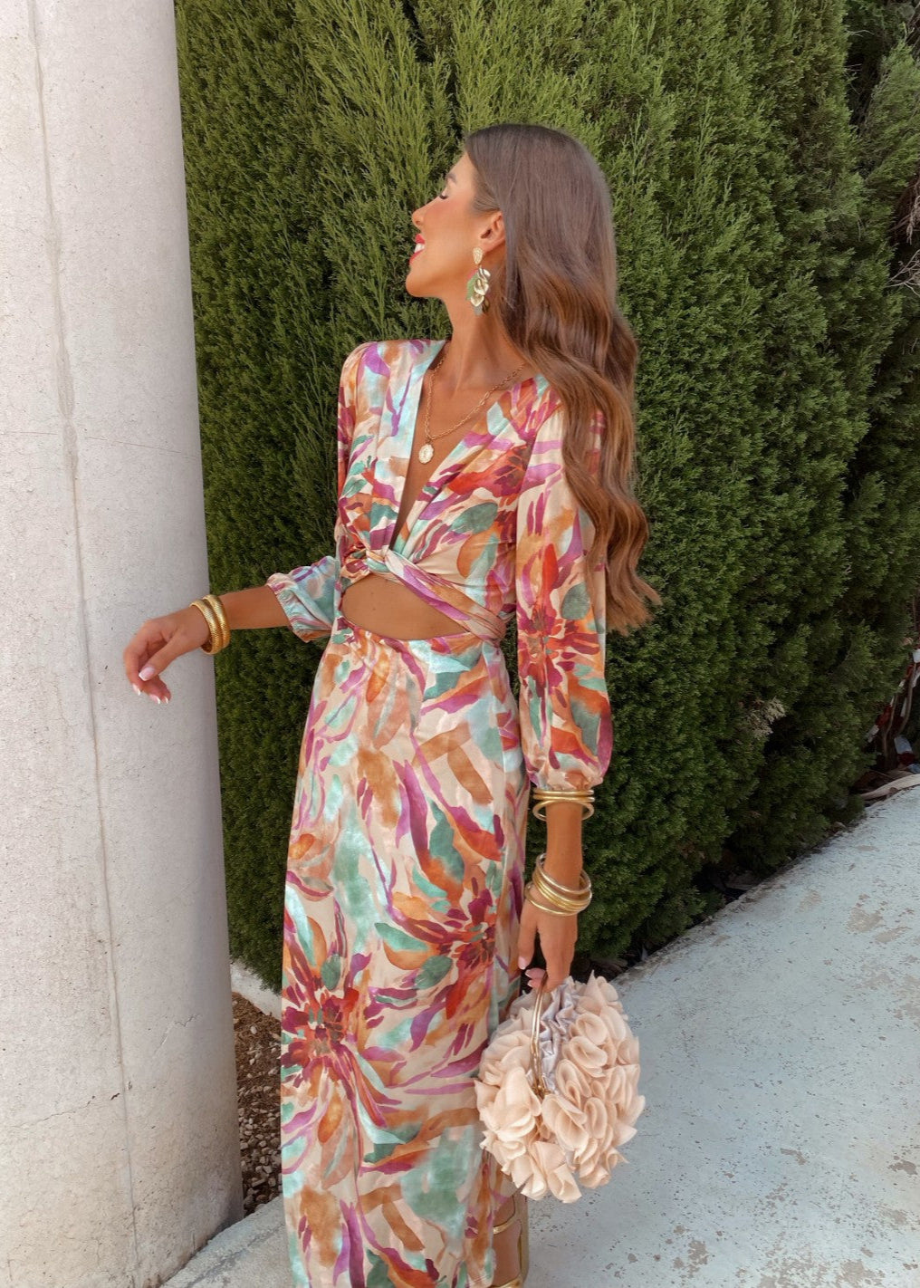 Romy - Elegant Floral Dress